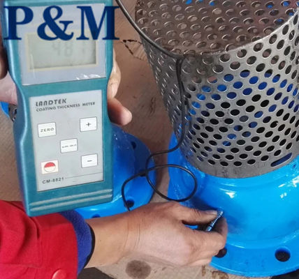 Ductile iron ANSI flanged foot valve