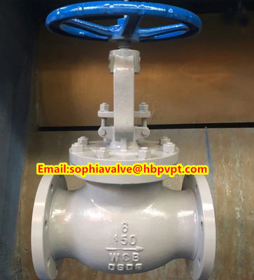 body ASTM A216 WCB cast steel globe valve FROM HEBEI