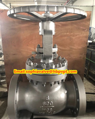 body ASTM A216 WCB cast steel globe valve FROM HEBEI