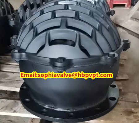 BS4504 flange grey iron valve cover foot valve