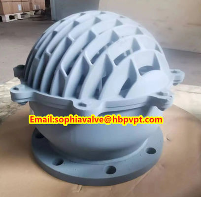 PN16 EPDM resilient seal flanged foot valve