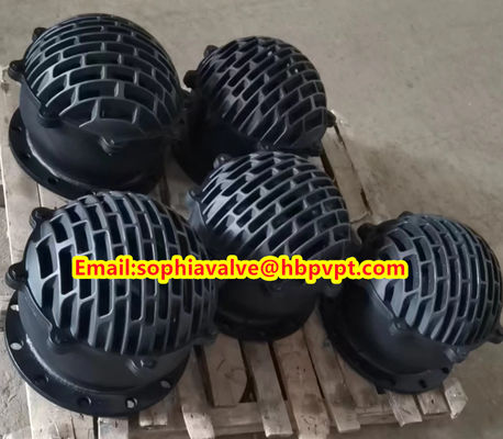 PN16 EPDM resilient seal flanged foot valve