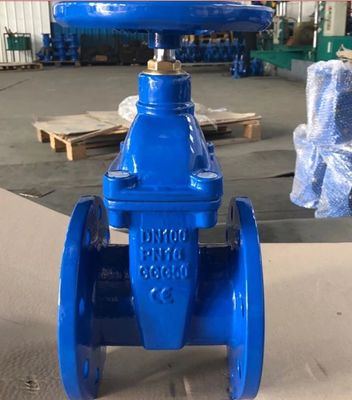 BS5163 PN16 GGG50 cast iron gate valves for waterworks purposes