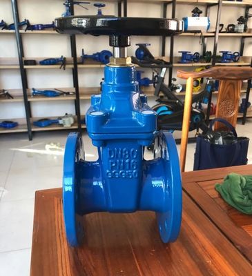 BS5163 PN16 GGG50 cast iron gate valves for waterworks purposes