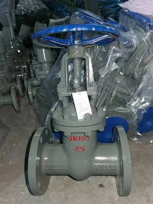 GOST rising stem metal seal cast steel gate valve
