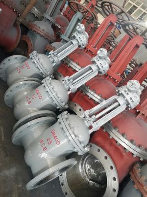 GOST rising stem metal seal cast steel gate valve