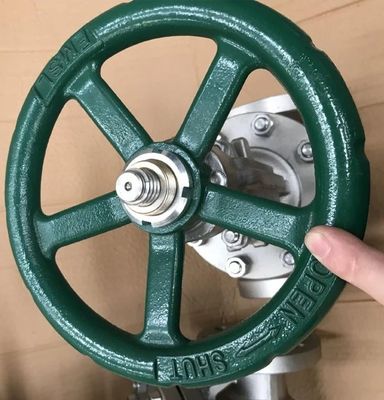 stainless steel CF8M rising stem gate valve