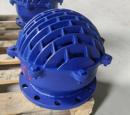 bs4504 GGG50 flanged foot valve supplier