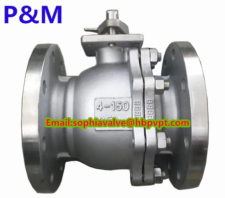 4'' 150# CF8M ANSI ball valve contact Sophia