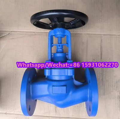 DIN flanged cast iron globe valve manufacturer