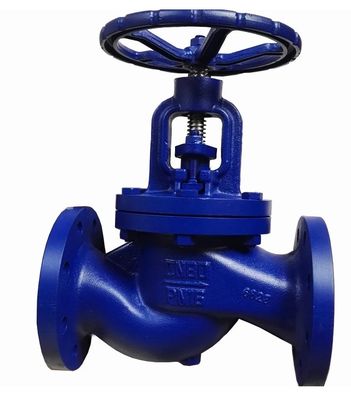 DIN PN10/16 GG25 metal seal globe valve