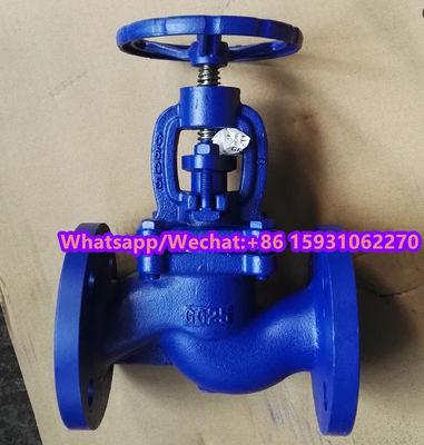 GG25/GGG50 flanged globe valve factory