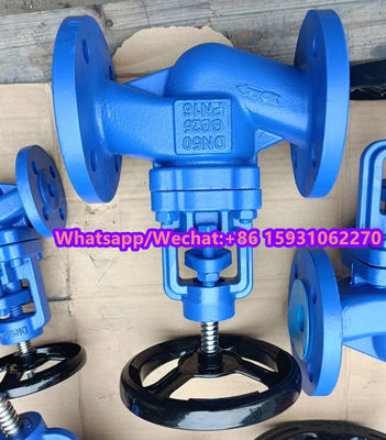 GG25/GGG50 flanged globe valve factory