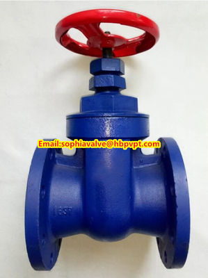 BS flanged gate valve with metal seal
