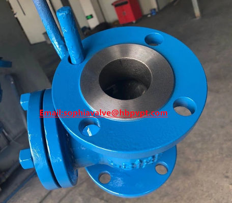 WCB 8'' 150LB cast steel flanged check valve supplier