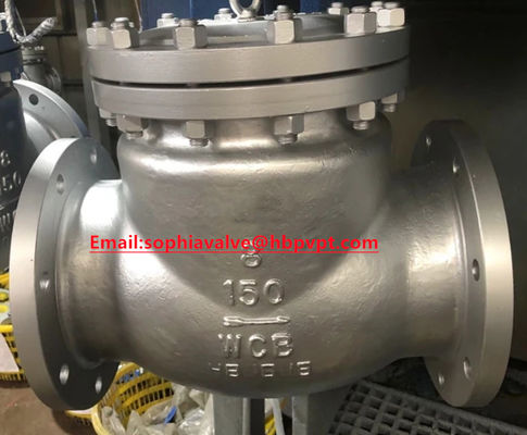 ANSI 150LB metal seal swing check valve