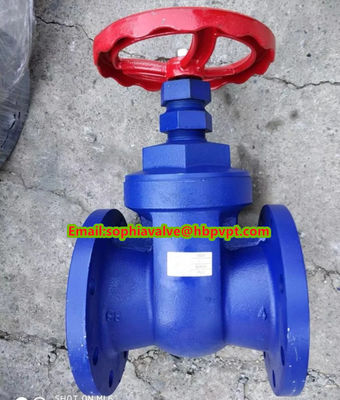 high quality BS PN10/16 cast iron gate valve