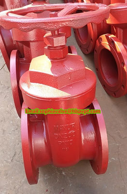 high quality BS PN10/16 cast iron gate valve