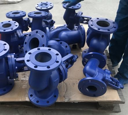 DIN bellows flanged cast iron globe valve
