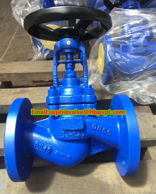 Cast steel GS-C25 PN10 flanged globe valve from Hebei