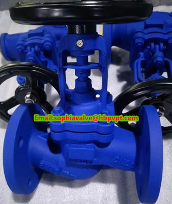Cast steel GS-C25 PN10 flanged globe valve from Hebei