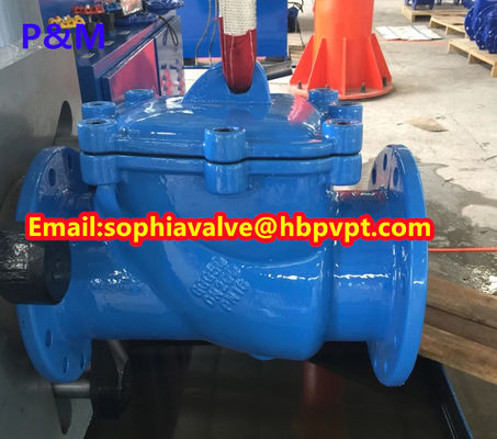 DN200 PN16 GGG50 DIN swing check valve