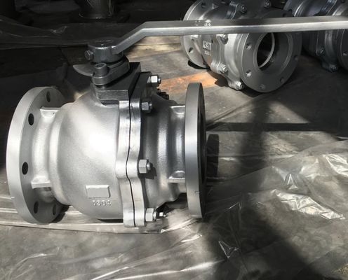 JIS10K 150A cast iron 2-pc ball valve