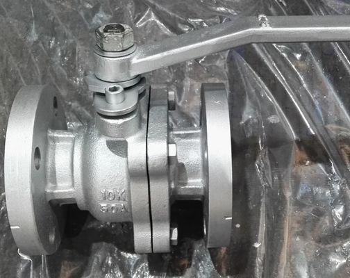 JIS10K 150A cast iron 2-pc ball valve