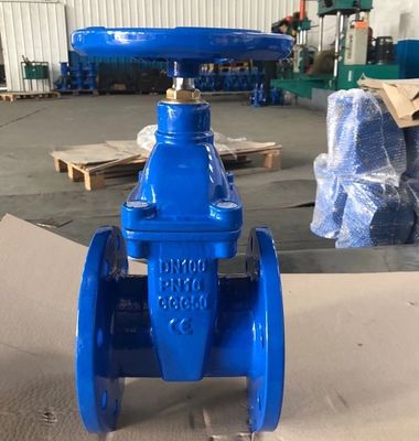 DN100 PN16 GGG50 non-rising gate valve