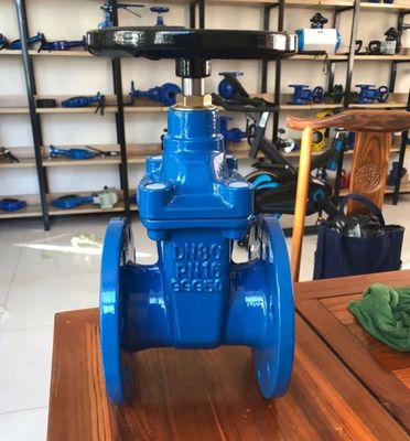 DN100 PN16 GGG50 non-rising gate valve