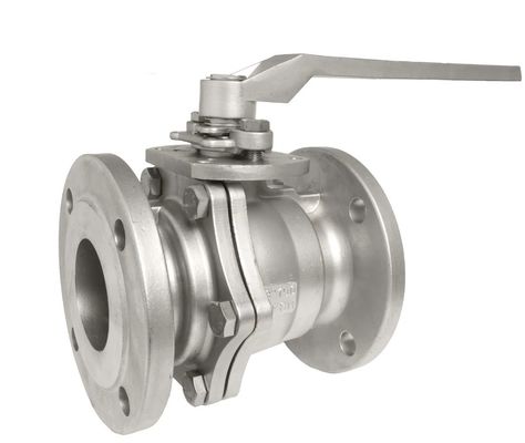 2-pc stainless  steel CF8 ball valve factory