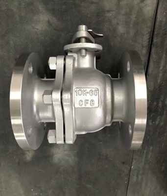 2-pc stainless  steel CF8 ball valve factory