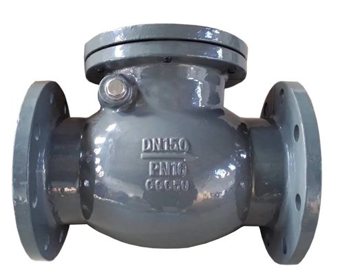 PN10/PN16 DIN metal seal check valve