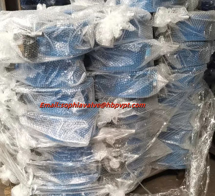 ductile iron DIN butterfly valve with pin