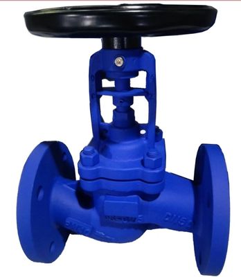 WCB cast steel PN40 bellows globe valve