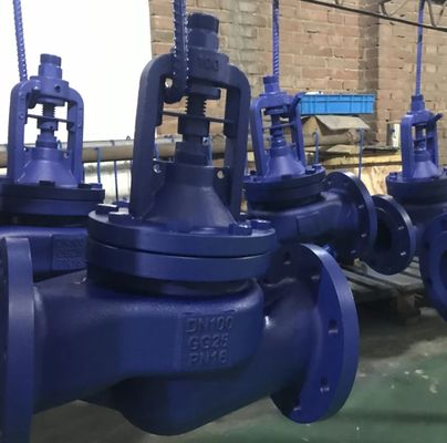 GG25 GGG40 cast iron bellows globe valve