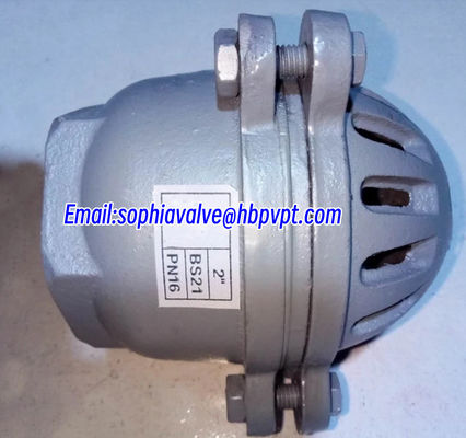GG20 BS21 cast iron resilient seal foot valve