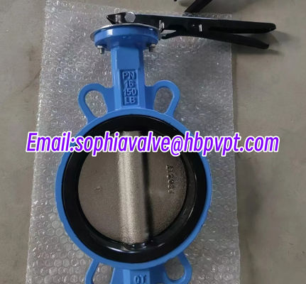 resilient seal JIS16K butterfly valve