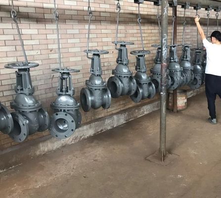 ASTM A126B cast iron flanged gate valve