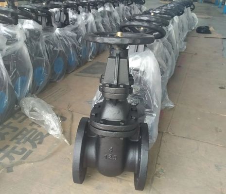 ASTM A126B cast iron flanged gate valve