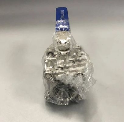 2'' 304 stainless steel thread ball valve