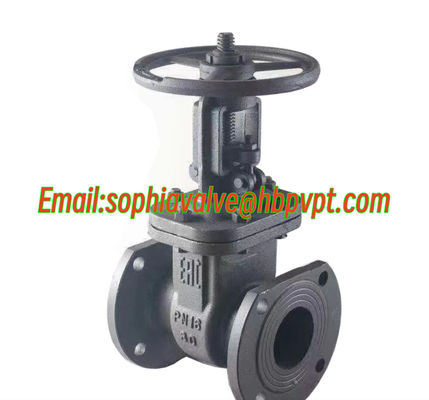 GOST standard PN10/16 metal seal gate valve