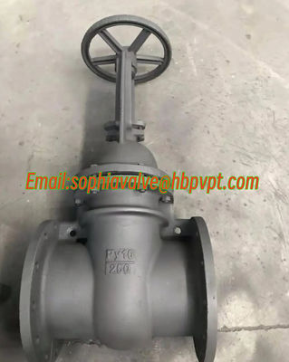 GOST standard PN10/16 metal seal gate valve