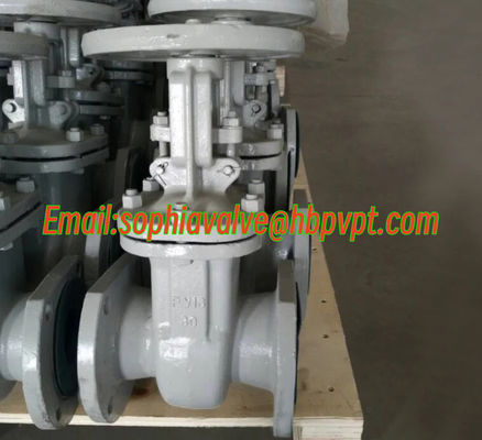 GOST standard PN10/16 metal seal gate valve