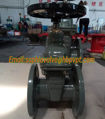 BS1563 PN10/16 non-rising stem flanged gate valve