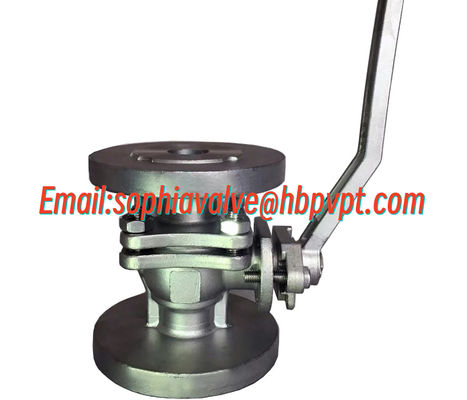 stainless steel PTFE CF8M floating ball valve