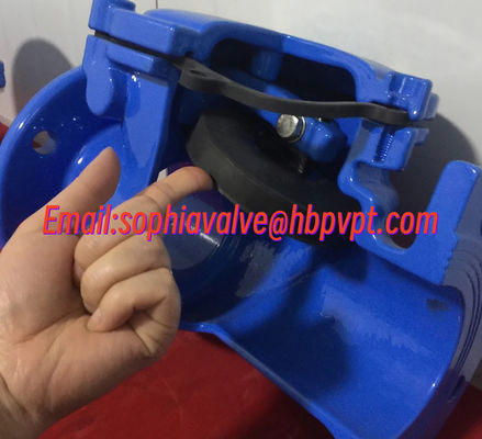 EPDM resilient seal British standard flanged check valve