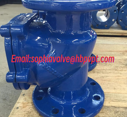 EPDM resilient seal British standard flanged check valve