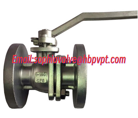 stainless steel CF8M full port ball valve