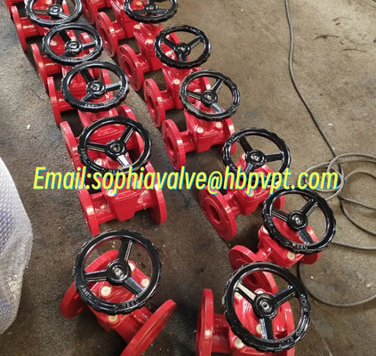AWWA 250PSI flanged gate valve